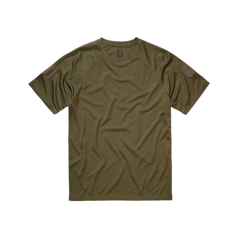 Brandit - Quickdry Herren TShirt - Olivgrün